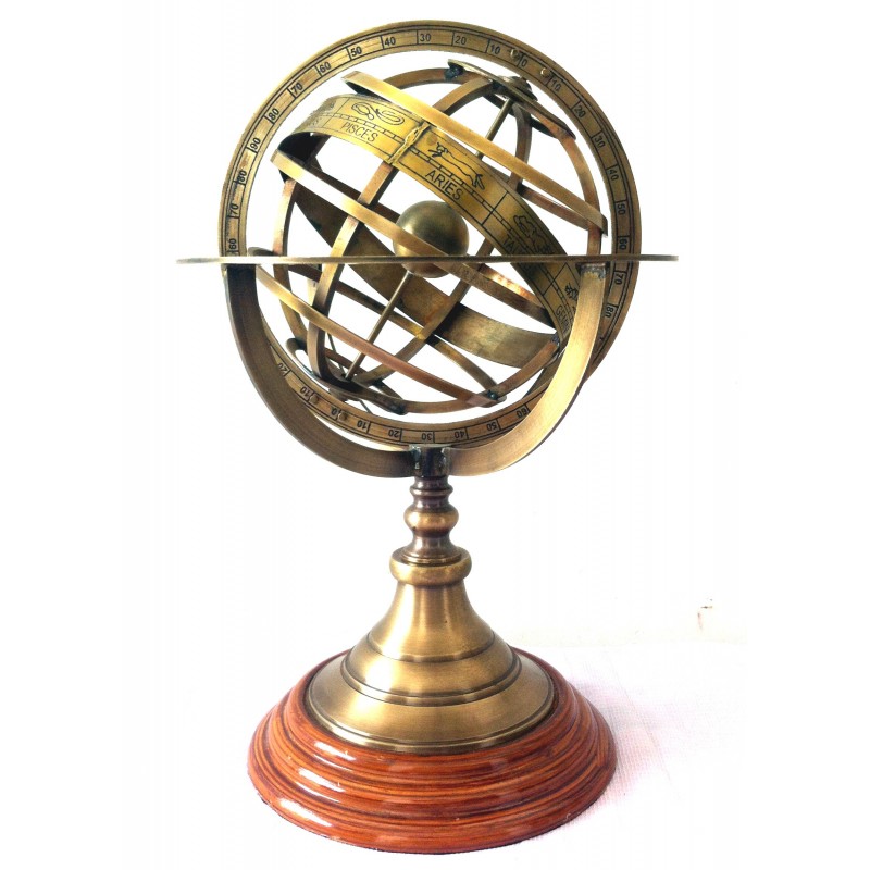 Buy Brass Armillary Globe on sale